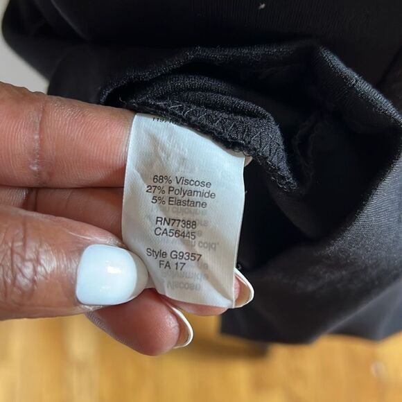 J. Crew Classic Pointe Knit  Black Mini Dress - Picture 10 of 12